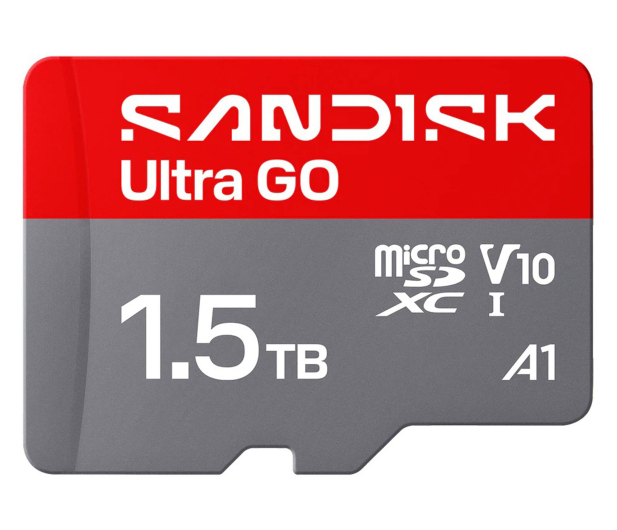 Sandisk 1,5TB microSDXC Ultra Go UHS-I 190MB/s - 1549247 - zdjęcie